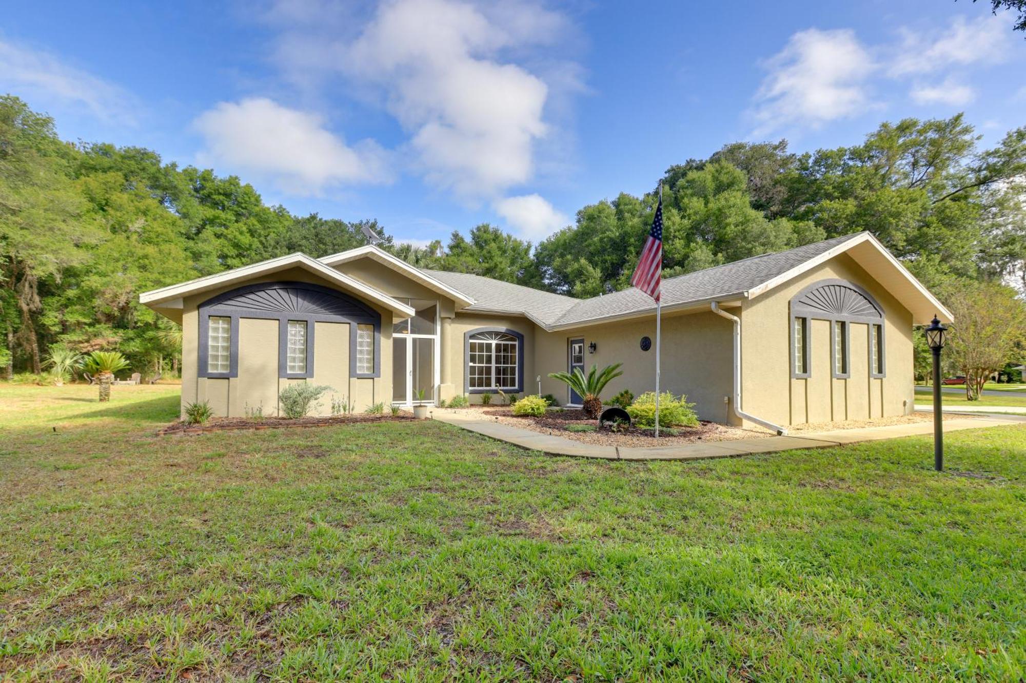 8 Mi To Rainbow Springs Dunnellon Area Home! Bagian luar foto